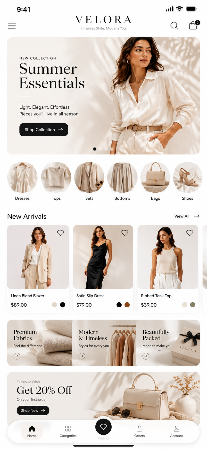 App UI Mockup